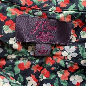 J. Crew Liberty Fabric Button Down Shirt